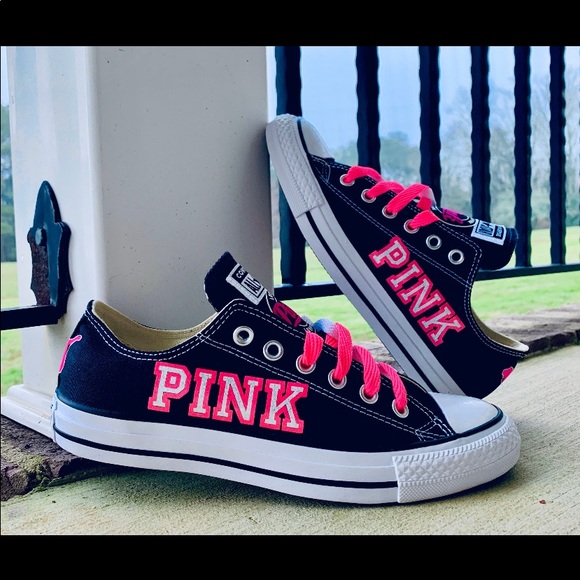 RARE custom made Victoriaโs Secret converse ๐ ๐ - Picture 12 of 16